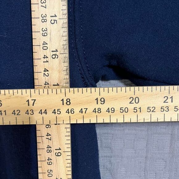 Jerzees Women's Navy Blue Sweatshirt Small Kids are my Business 90s - Picture 5 of 6